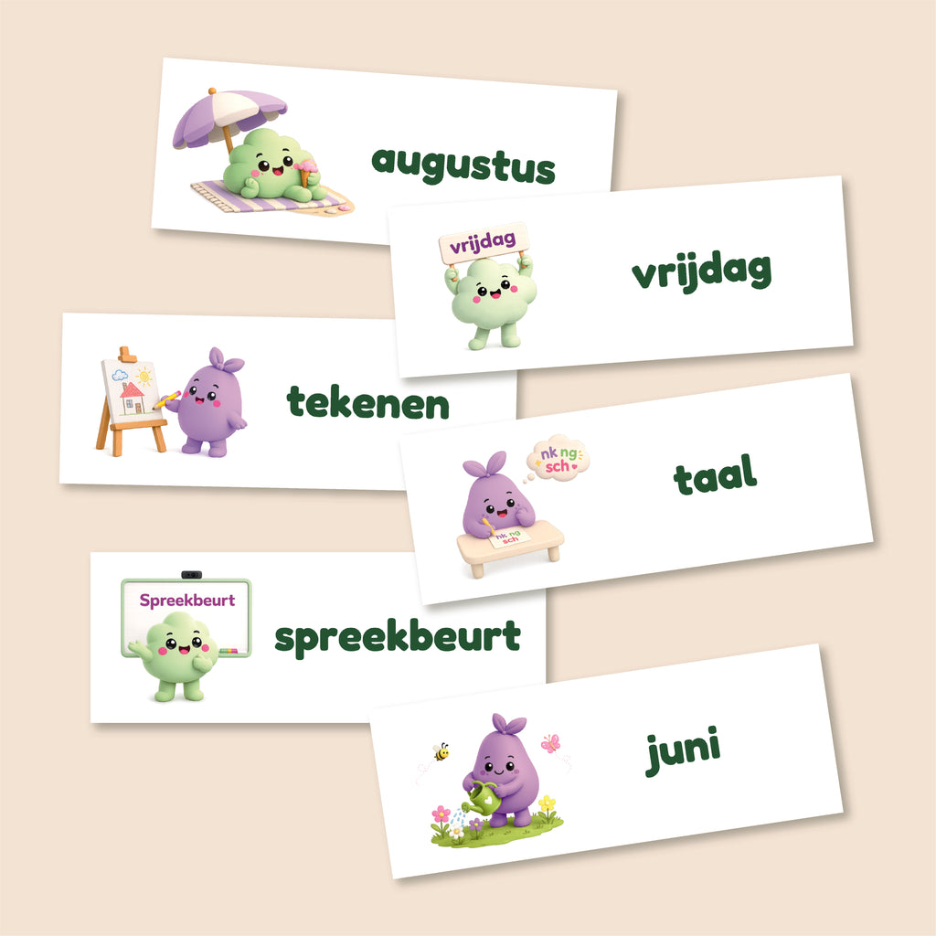 Dagritmekaarten – Daybuddies Basis | 57 kaarten