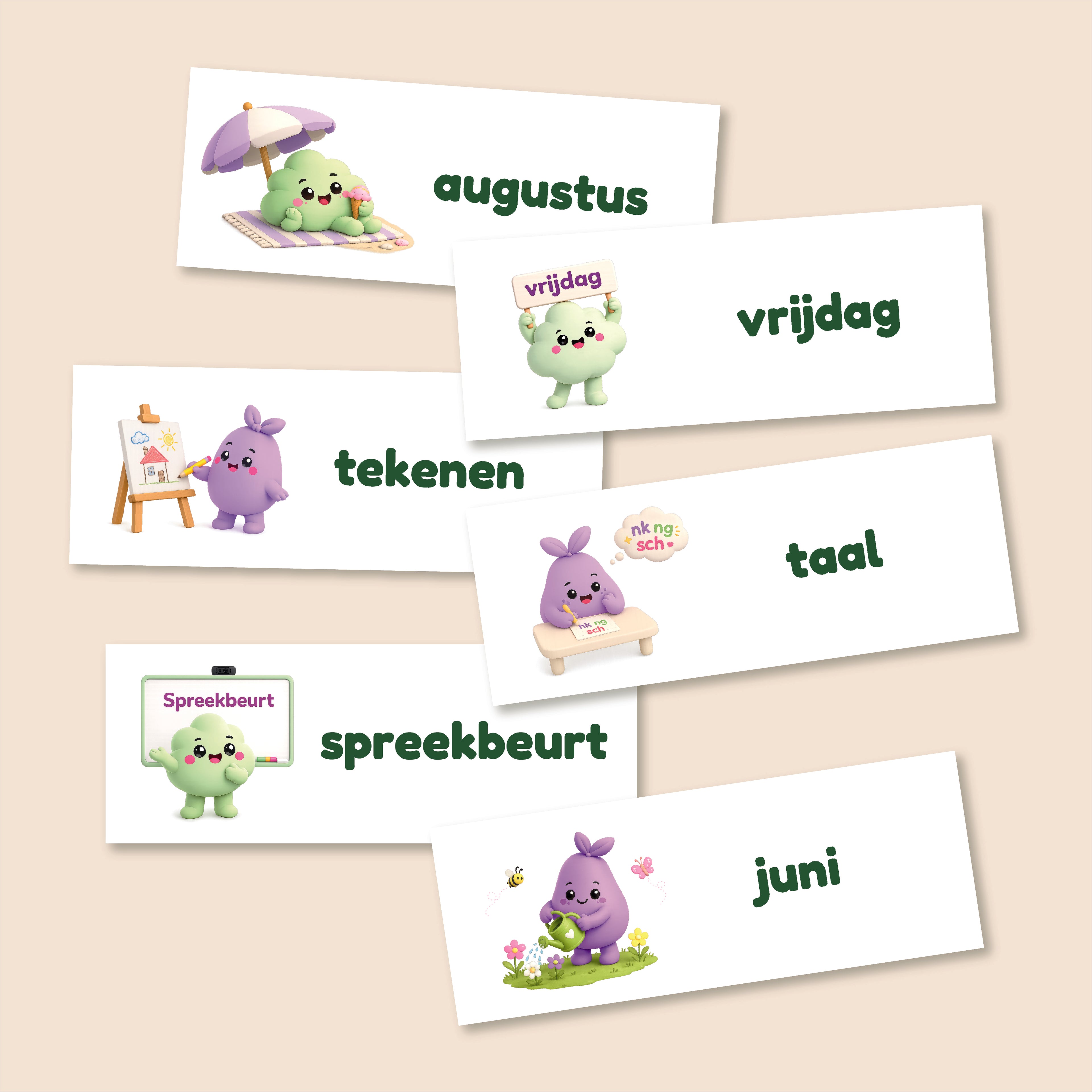 Dagritmekaarten – Daybuddies Basis | 57 kaarten