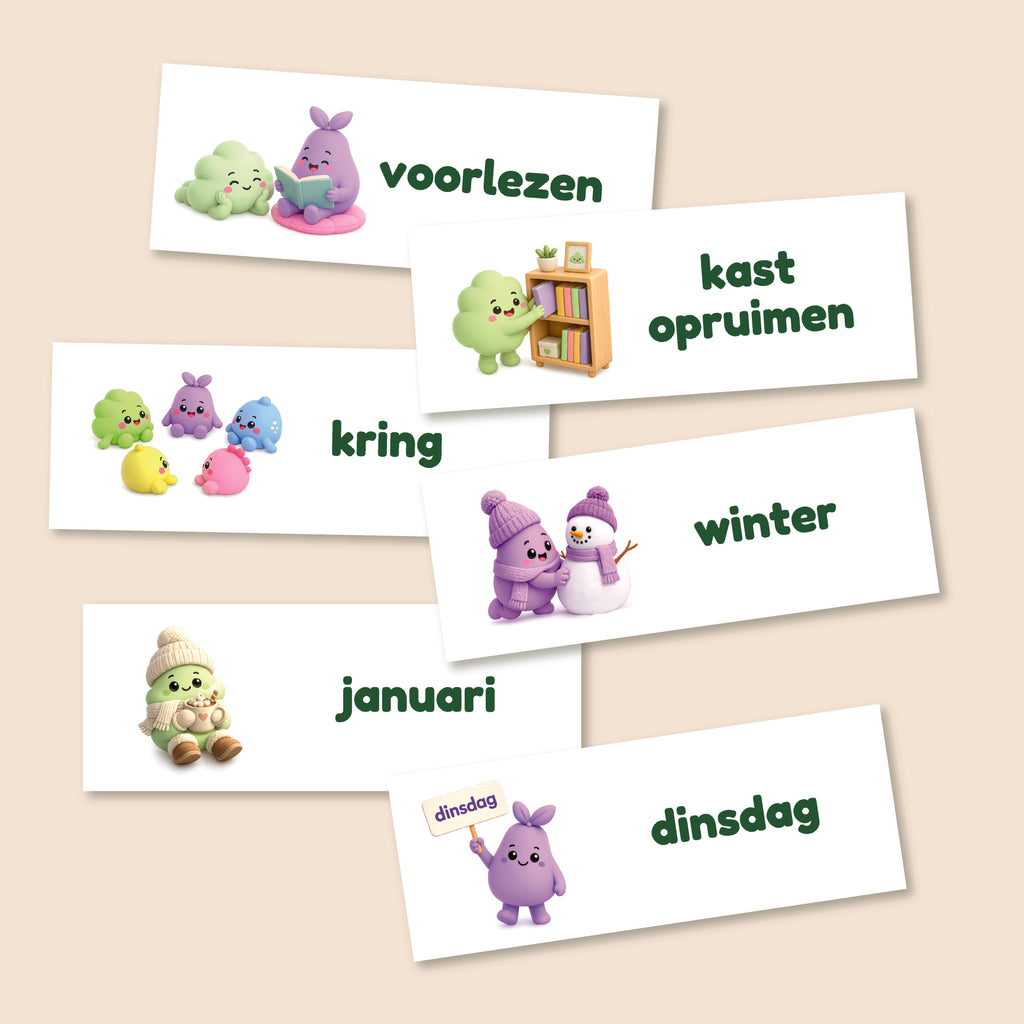 Dagritmekaarten – Daybuddies Basis | 57 kaarten