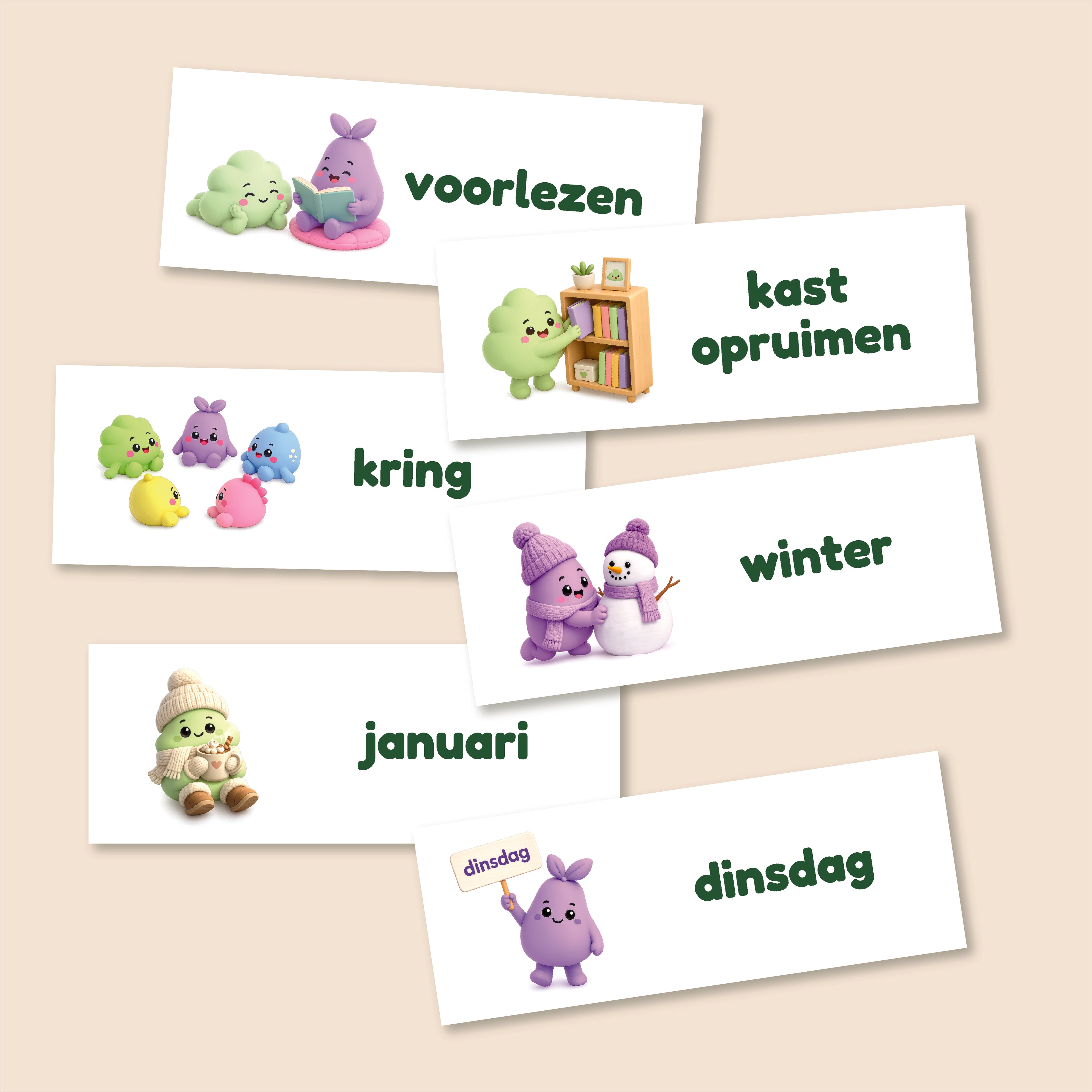 Dagritmekaarten – Daybuddies Basis | 57 kaarten