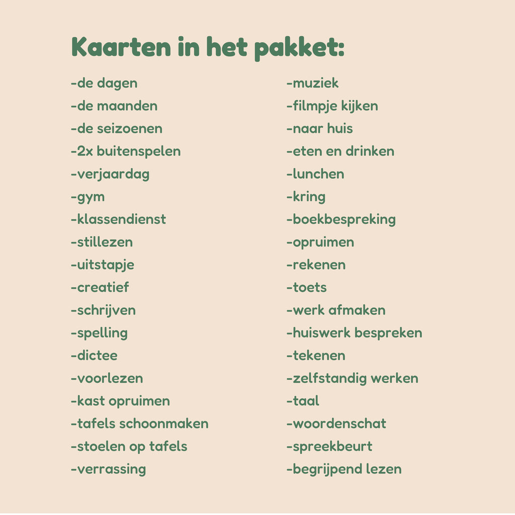 Dagritmekaarten – Daybuddies Basis | 57 kaarten