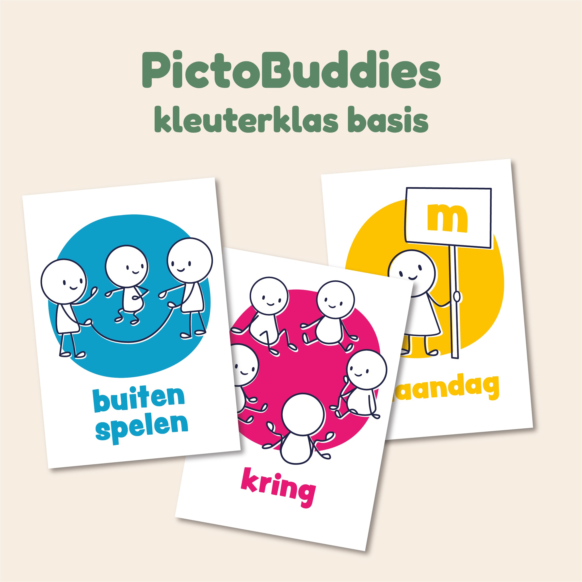 Dagritme – PictoBuddies Kleuterklas Basis | 42 kaarten