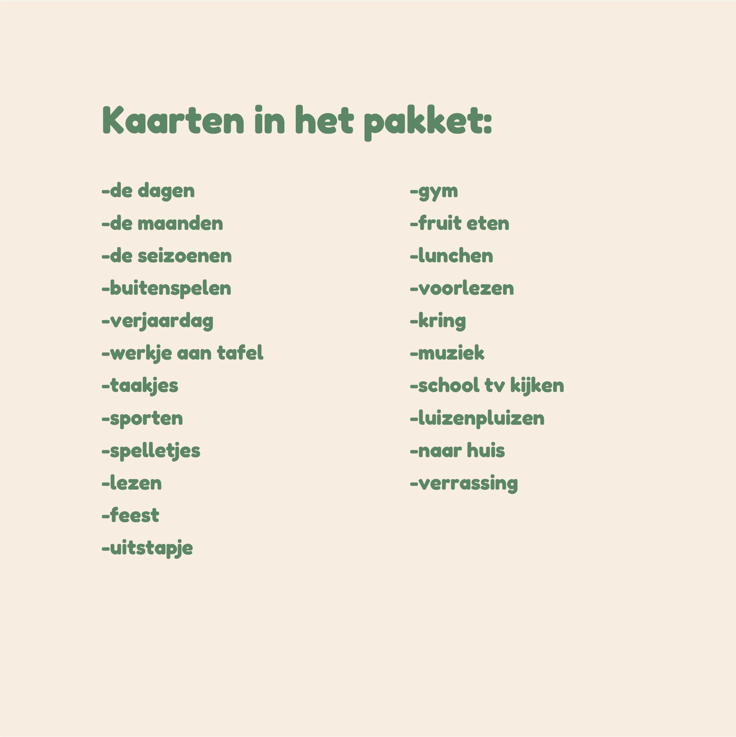 Dagritme – PictoBuddies Kleuterklas Basis | 42 kaarten