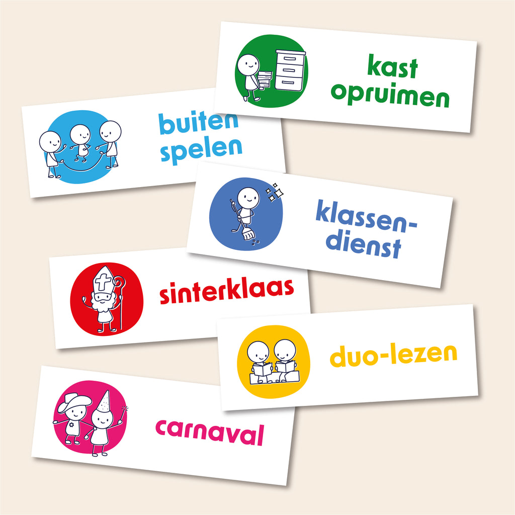 Dagritme PictoBuddies Uitgebreid | 90 kaarten