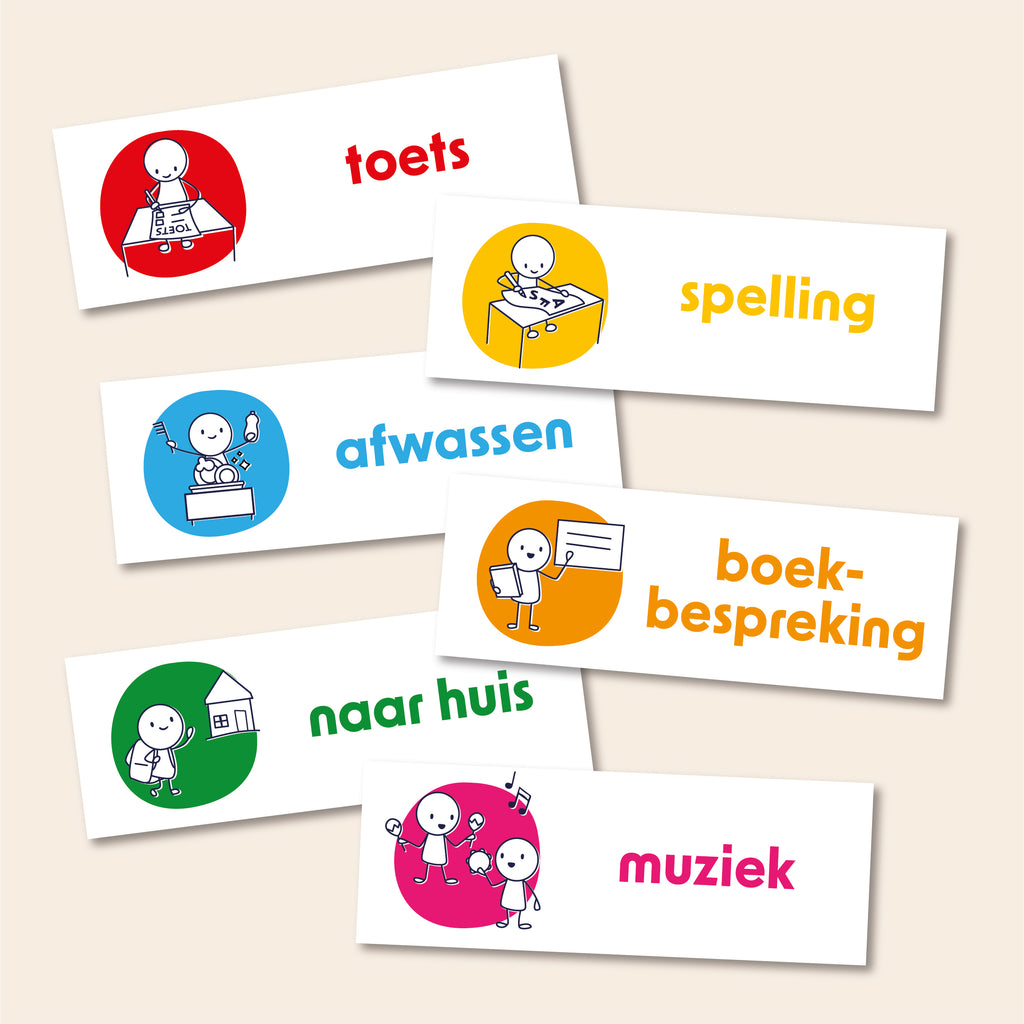 Dagritme PictoBuddies Uitgebreid | 90 kaarten