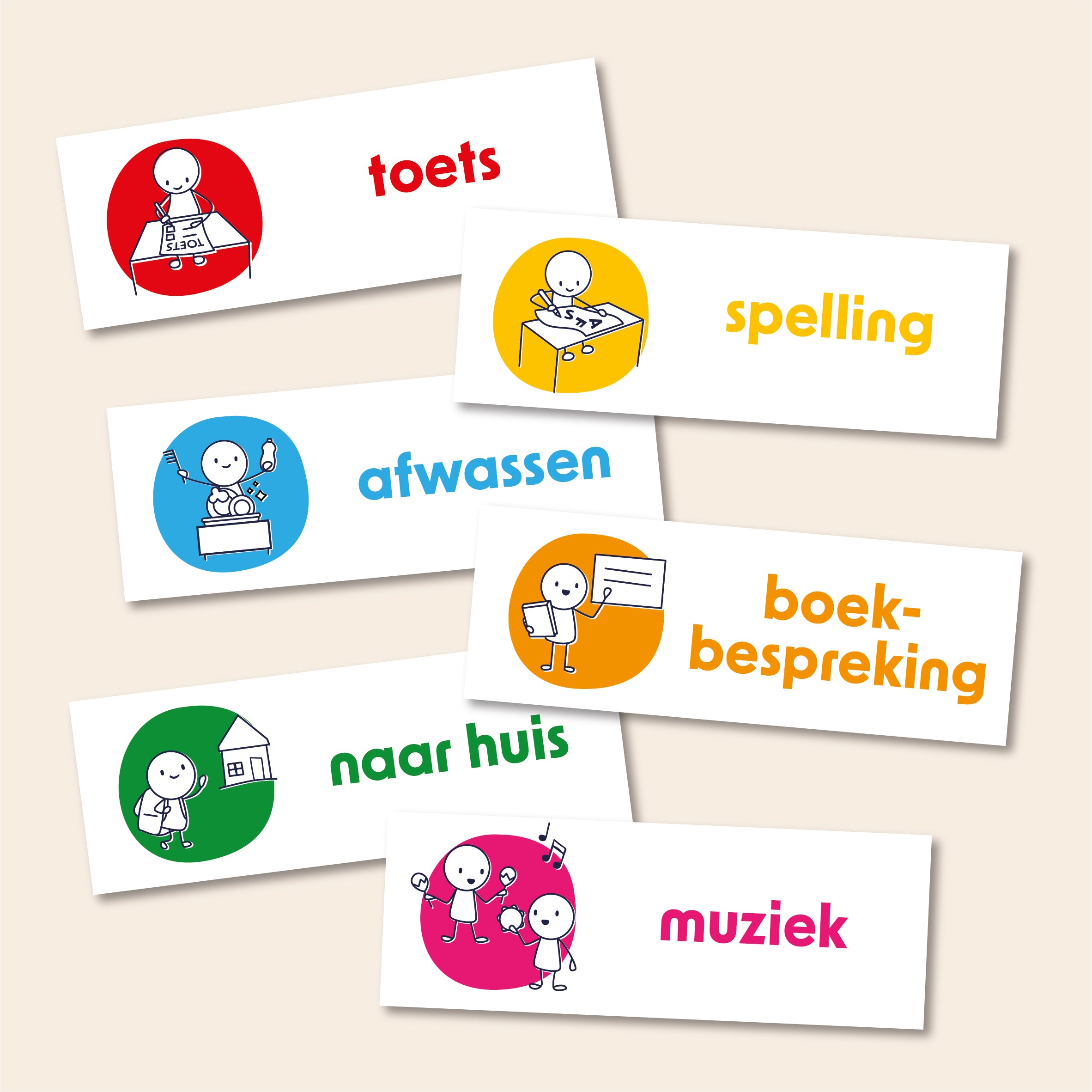 Dagritme PictoBuddies Uitgebreid | 90 kaarten