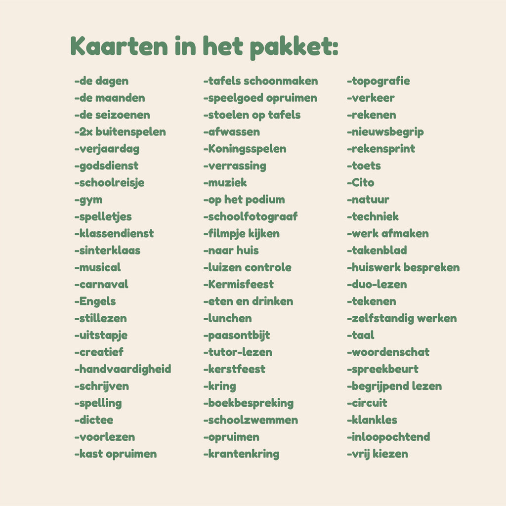 Dagritmekaarten DayBuddies Uitgebreid | 90 kaarten