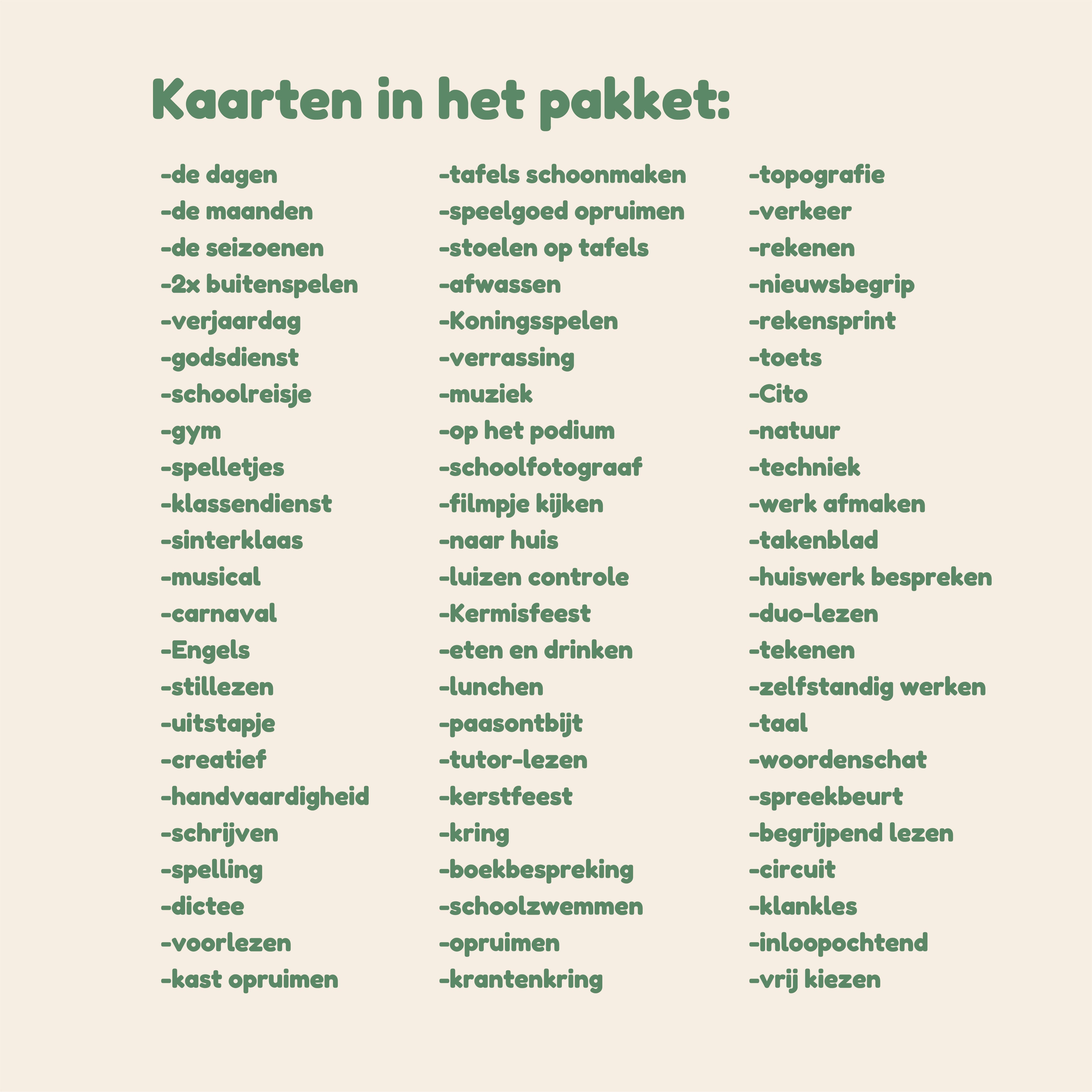 Dagritmekaarten DayBuddies Uitgebreid | 90 kaarten