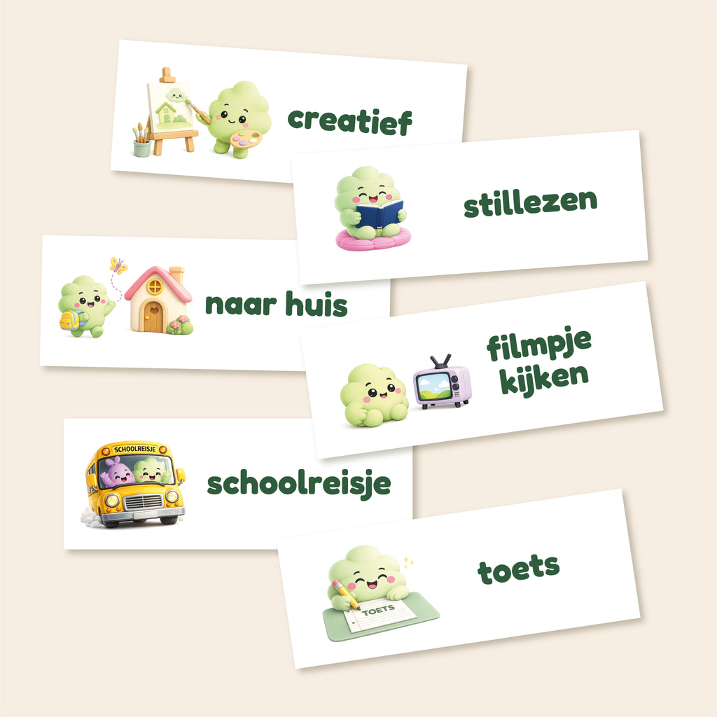 Dagritmekaarten DayBuddies Uitgebreid | 90 kaarten