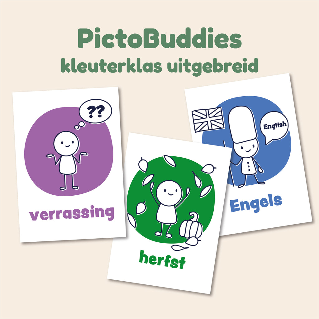 Dagritme PictoBuddies Uitgebreid | 74 kaarten