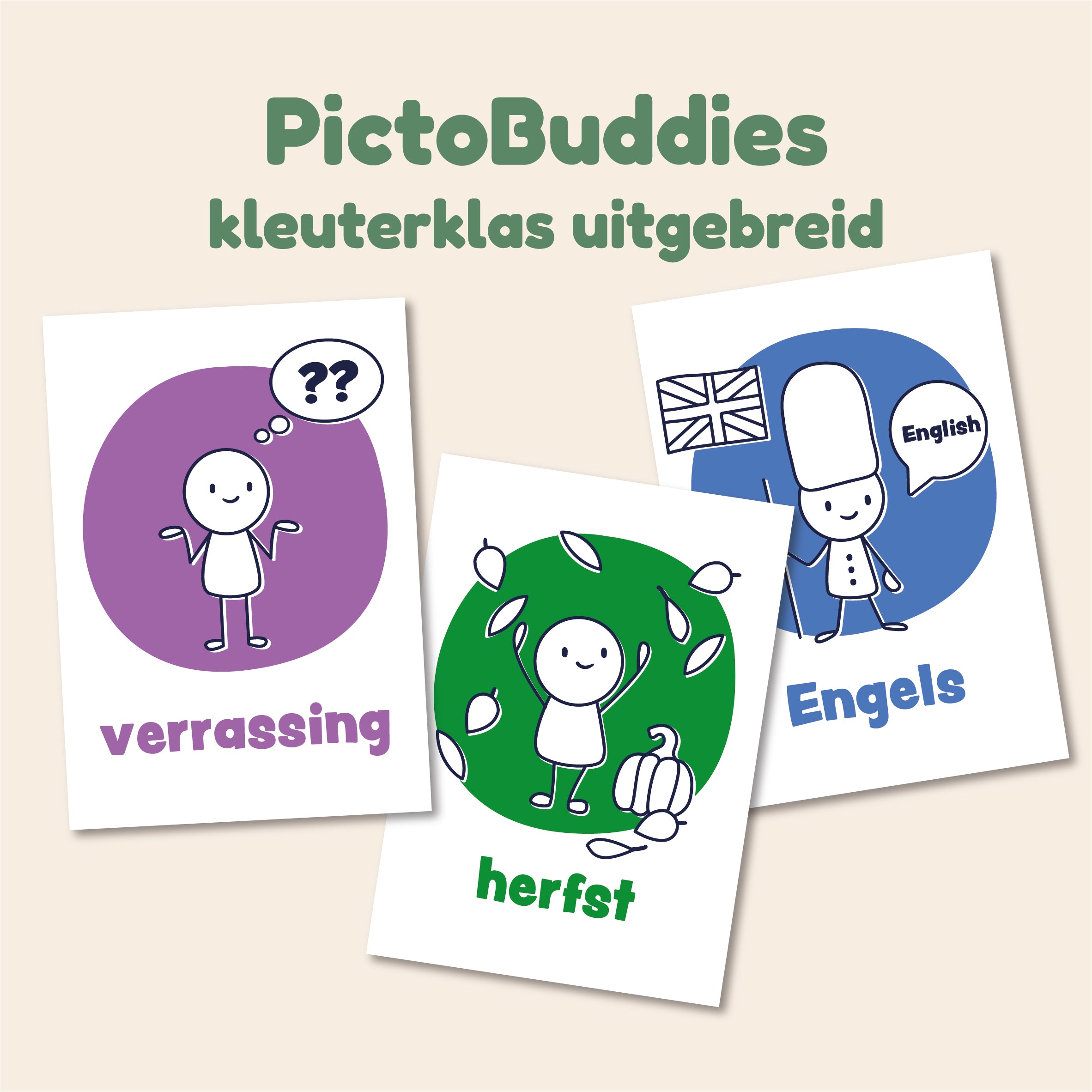 Dagritme PictoBuddies Uitgebreid | 74 kaarten